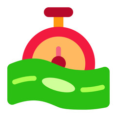 time value of money icon