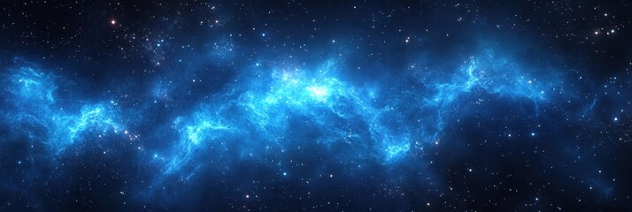 Obraz premium Breathtaking Aurora Sky: Celestial Dance of Borealis and Stars Over a Cold Night Atmosphere