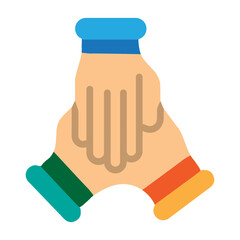 Diversity in Adoption Vector Flat Icon Design