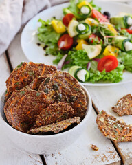 Delicious and Healthy Snacks, Together with a Beautiful and Colorful