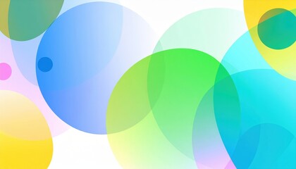Obraz premium Colorful abstract background design digital art vibrant circles creative environment artistic viewpoint