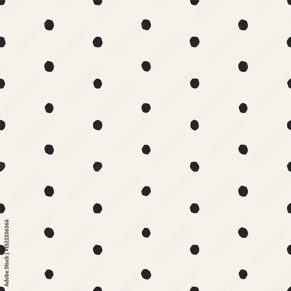 Leinwandbilder seamless pattern with simple polka dot texture. endless print design, tiny subtle spots. repeating p