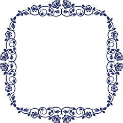 Beautiful flower art and mandala vector design