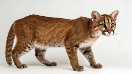 Obraz premium Prionailurus viverrinus on studio background