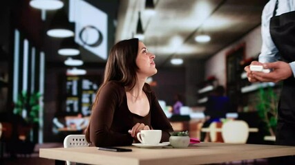 Smartwatch Contactless Payment. NFC Technology - Powered by Adobe