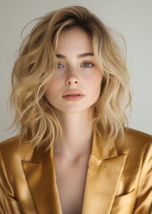  portrait of a girl, close-up_portrait_of_a_woman_with_soft_blonde_waves