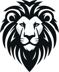 Majestic Lion Head Logo