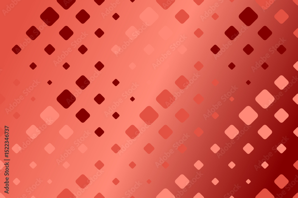Poster geometrical abstract rounded square pattern background design