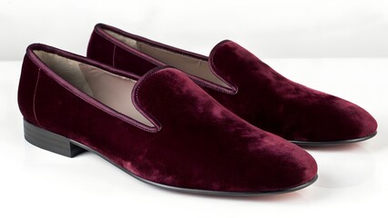 Velvet shoes