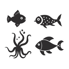 animal image set vector  