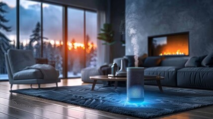 Enhancing home air quality ai-driven adaptive purifier for a clean living space integrating smart home future tech