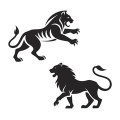 animal image set vector  