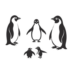 Obraz premium bird icon set 