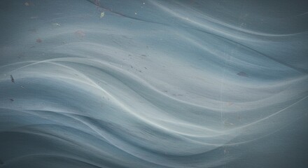 Abstract Blue Wave Texture With Soft Lighting Creating Dynamic Flowing Lines for Elegant Design Backdrop