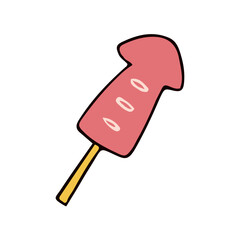 イカのイラスト素材