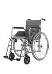 Isolated Wheelchair for Medical Support on Transparent Background