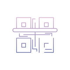 Barcode Vector icon