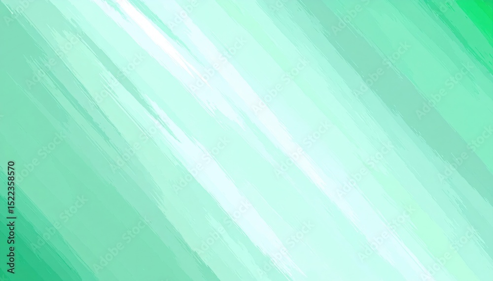 Poster dynamic abstract green wave patterns digital art visual design modern environment high-resolution vi