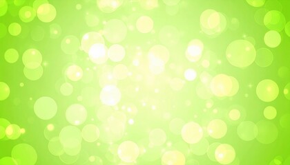 Vibrant green bokeh background digital art abstract design bright environment artistic viewpoint