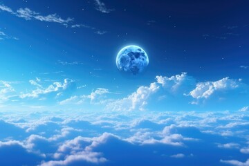 Moon sky backgrounds astronomy.