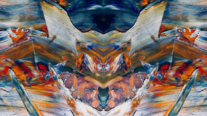 Abstract art background . Hand painting artwork on canvas .