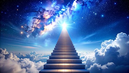 星への階段：希望と無限の可能性Generated image