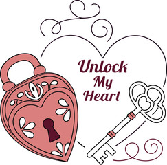 heart with a red ribbon