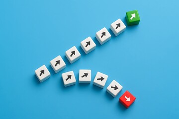 Diverging paths choosing the right direction for success