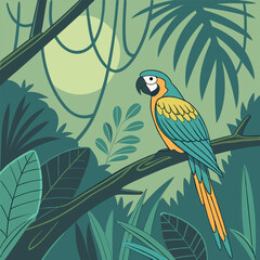 seamless pattern with birds