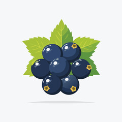Blackcurrant Poodle in a surreal polygonal form glowing with vivid gradients and layered shapes.
