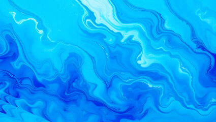 Fototapeta premium Abstract Blue Marble Texture