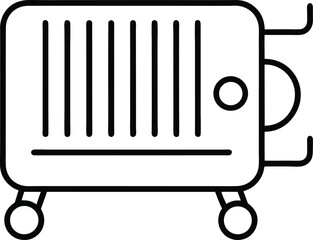 Portable Electric Heater Compact and Efficient Heating Solution for Home and Office