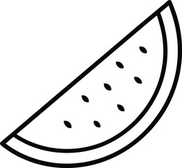 Refreshing Watermelon Slice Summer's Sweetest Treat