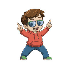 funny cartoon genius