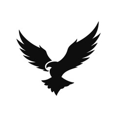 Eagle silhouette, Animal silhouette, Animal eagle