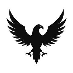 Eagle silhouette, Animal silhouette, Animal eagle