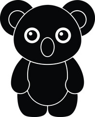 Adorable Koala Bear Illustration Cute Cartoon Koala Design