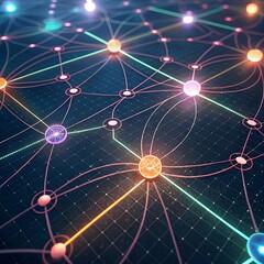 social network background