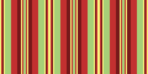 Obraz premium Vibrant vertical stripes in red, green, and yellow create a cheerful, retroinspired pattern. Perfect for textile design, website backgrounds, or any project needing a playful, energetic vibe.