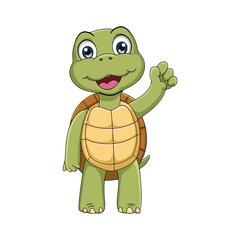 funny turtle cartoon