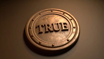True Emblem Symbolizing Authenticity and Integrity