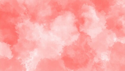 Fototapeta premium Watercolor painting light red water effect background