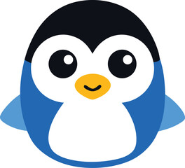 Adorable Penguin Illustration Cute Cartoon Penguin Design