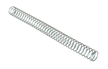 Isolated coil spring that goes in an AR-15 buffer tube