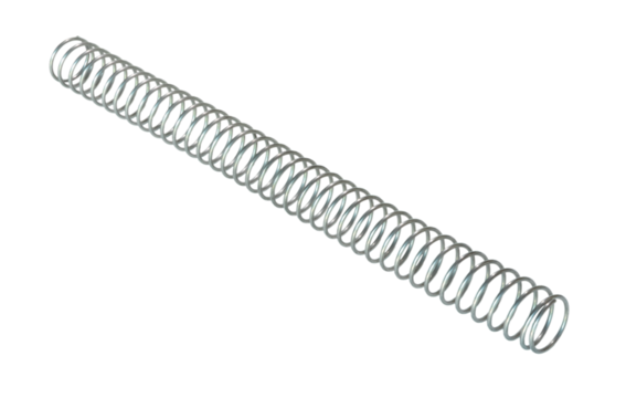 Isolated coil spring that goes in an AR-15 buffer tube