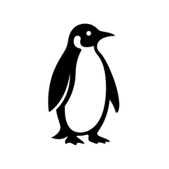 Obraz premium penguin on a white background