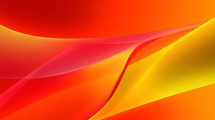 Vibrant presentation background with a dynamic gradient transition from deep red to bright yellow, conveying energy, passion, creativity, and modern design elements

