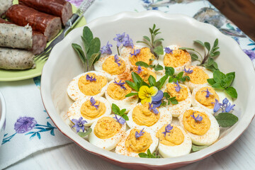 Deviled eggs