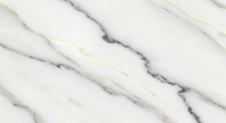 White Marble Texture with Golden Veins and Diagonal Patterned Background