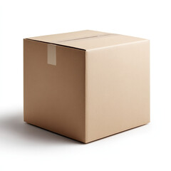 Cardboard box packaging for shipping and storage